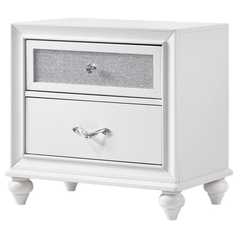Barzini - 2-drawer Nightstand - JaxCo Furniture