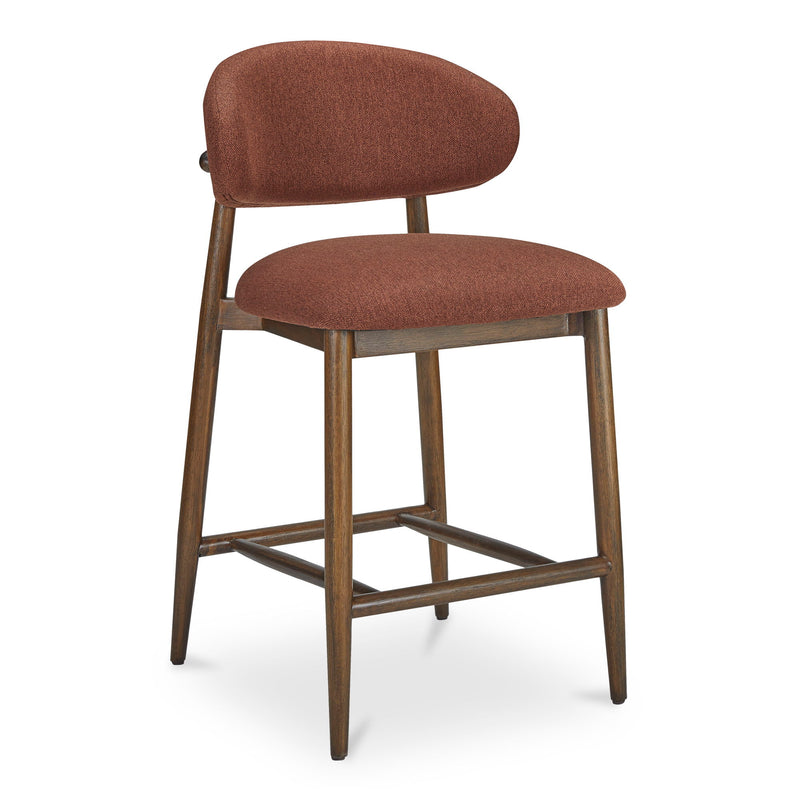 Ellie - Counter Stool - Rust - JaxCo Furniture