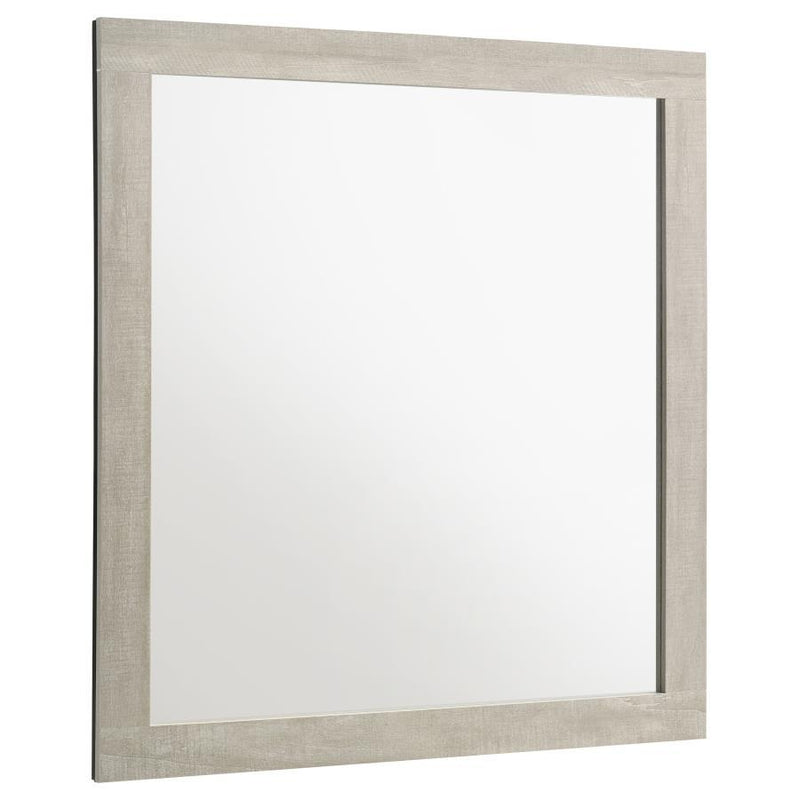 Trenton - Dresser Mirror - Rustic Cream - JaxCo Furniture