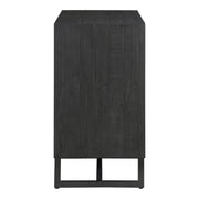 Sierra - 2 Door Cabinet - Black - JaxCo Furniture