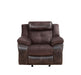 Pueblo - Reclining Chair - Coffee - JaxCo Furniture