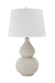 Saffi - Cream - Ceramic Table Lamp - JaxCo Furniture