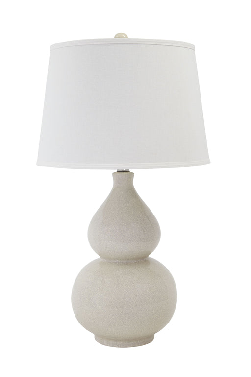 Saffi - Cream - Ceramic Table Lamp - JaxCo Furniture
