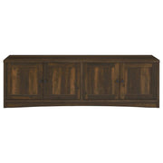 Laughlin - 4 Door Engineered Wood TV Stand - Dark Pine - JaxCo Furniture