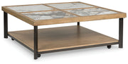 Montia - Multi - Square Cocktail Table - JaxCo Furniture