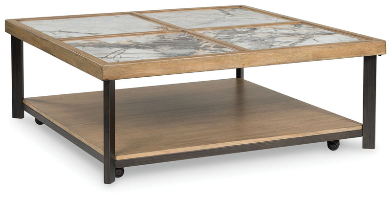 Montia - Multi - Square Cocktail Table - JaxCo Furniture
