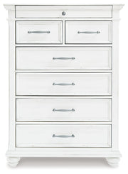 Kanwyn - Whitewash - Chest - JaxCo Furniture