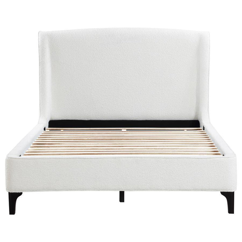 Mosby - Upholstered Wingback Bed - JaxCo Furniture