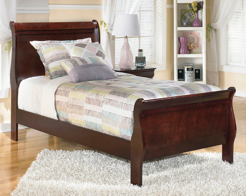 Alisdair - Sleigh Bed - JaxCo Furniture