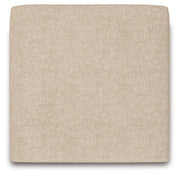 Seyler - Oversized Accent Ottoman - Sand - JaxCo Furniture