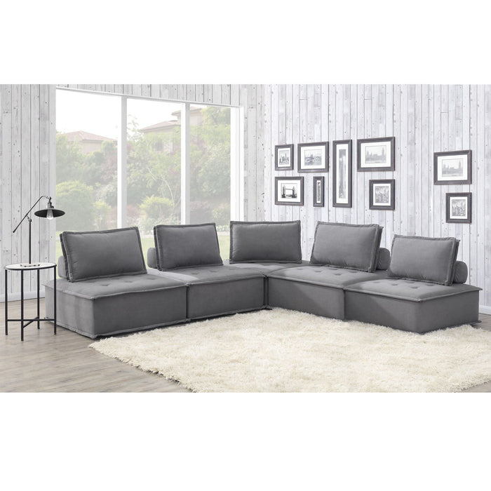 Paxton - Modular Seating 5 Piece Sectional - JaxCo Furniture