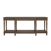 Martha - Console Table - Dark Brown - JaxCo Furniture