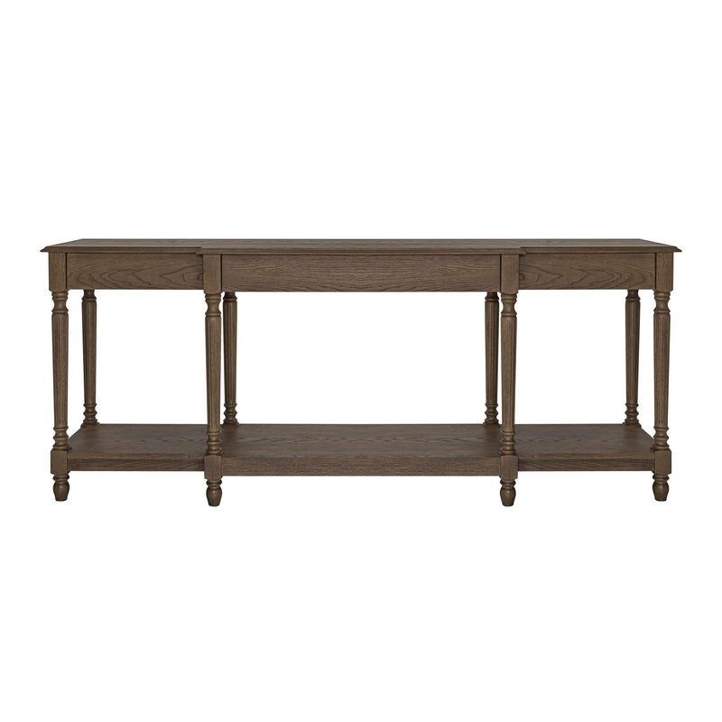 Martha - Console Table - Dark Brown - JaxCo Furniture
