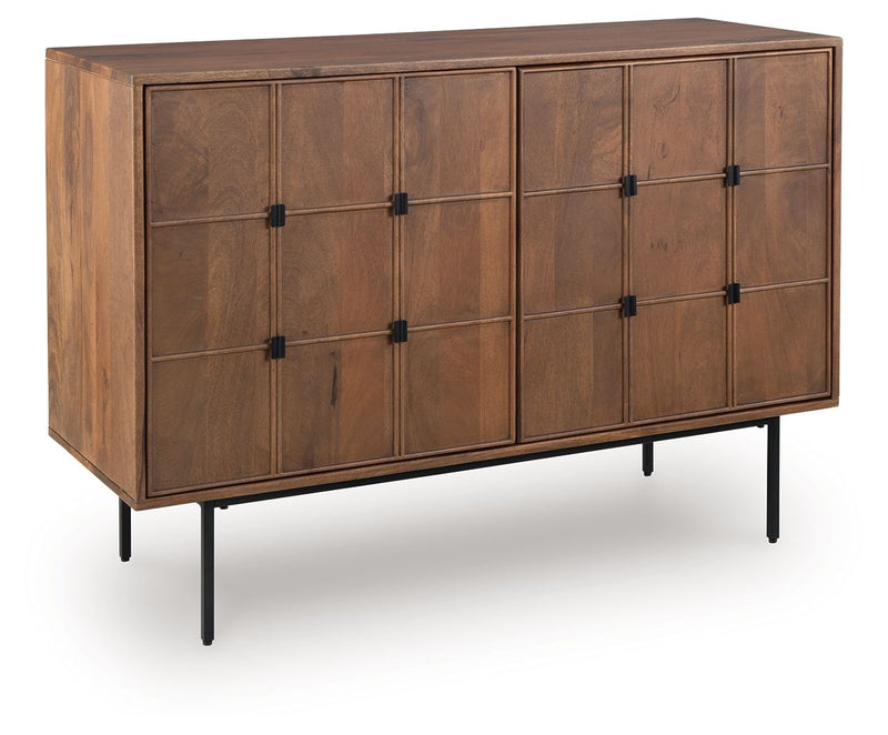 Juddins - Brown - Accent Cabinet - JaxCo Furniture