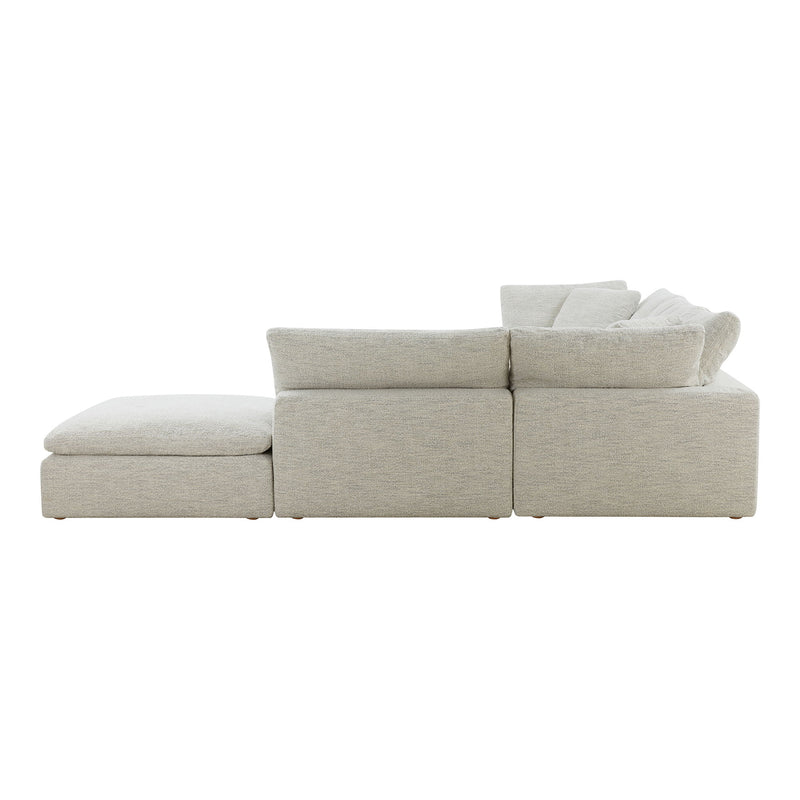 Clay - Dream Modular Sectional - Pearl Silver - JaxCo Furniture