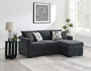 Storey - Upholstered Sleeper Sectional Chaise Sofa - JaxCo Furniture