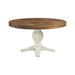 Park Creek - Round Standard Height Dining Table - Cottage White Finish - JaxCo Furniture