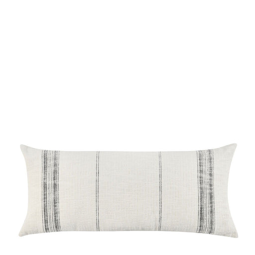 Timeless - 16" x 36" TL Ria Pillow - Ivory/Gray - JaxCo Furniture