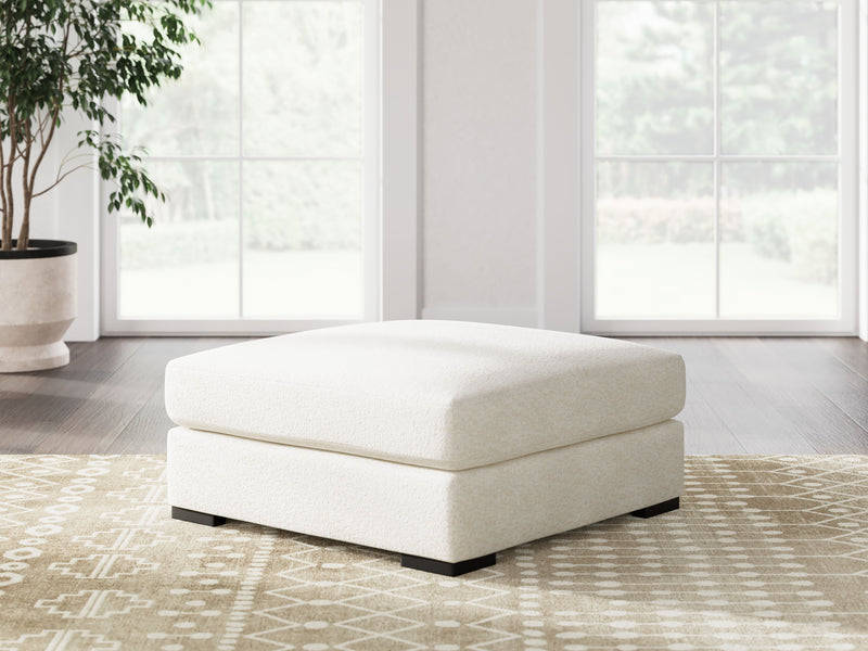 Donelson Creek - Vanilla - Oversized Accent Ottoman - JaxCo Furniture