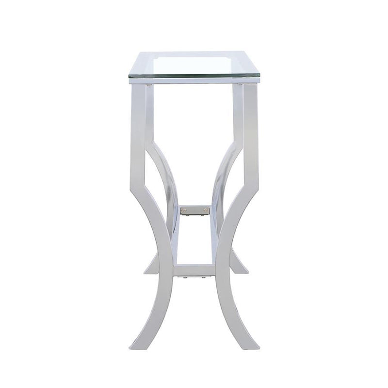 Saide - Rectangular Glass Top Table - JaxCo Furniture