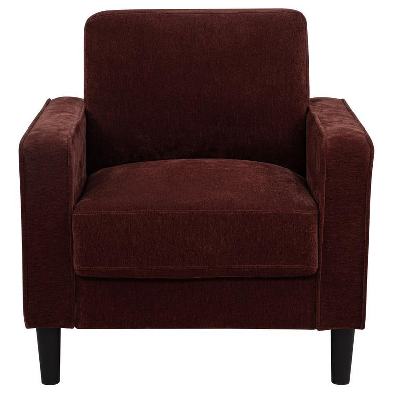 Ruth - Upholstered Track Arm Accent Chair - JaxCo Furniture
