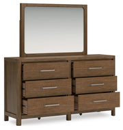 Cabalynn - Light Brown - Dresser And Mirror - JaxCo Furniture