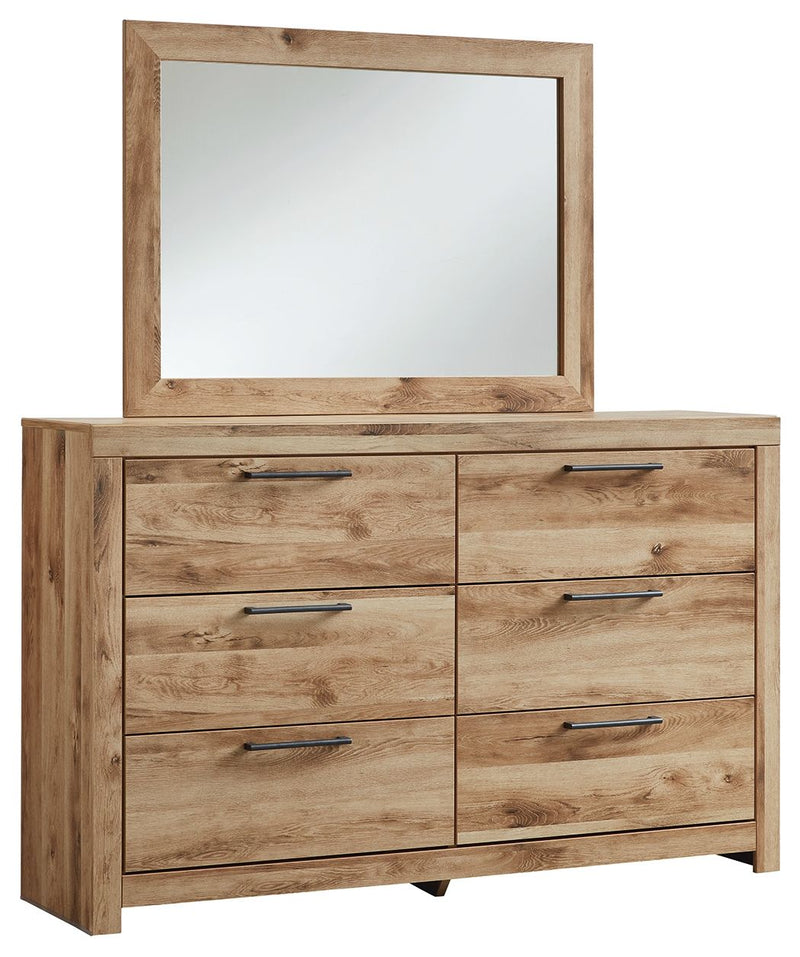 Hyanna - Tan - Dresser, Mirror - JaxCo Furniture