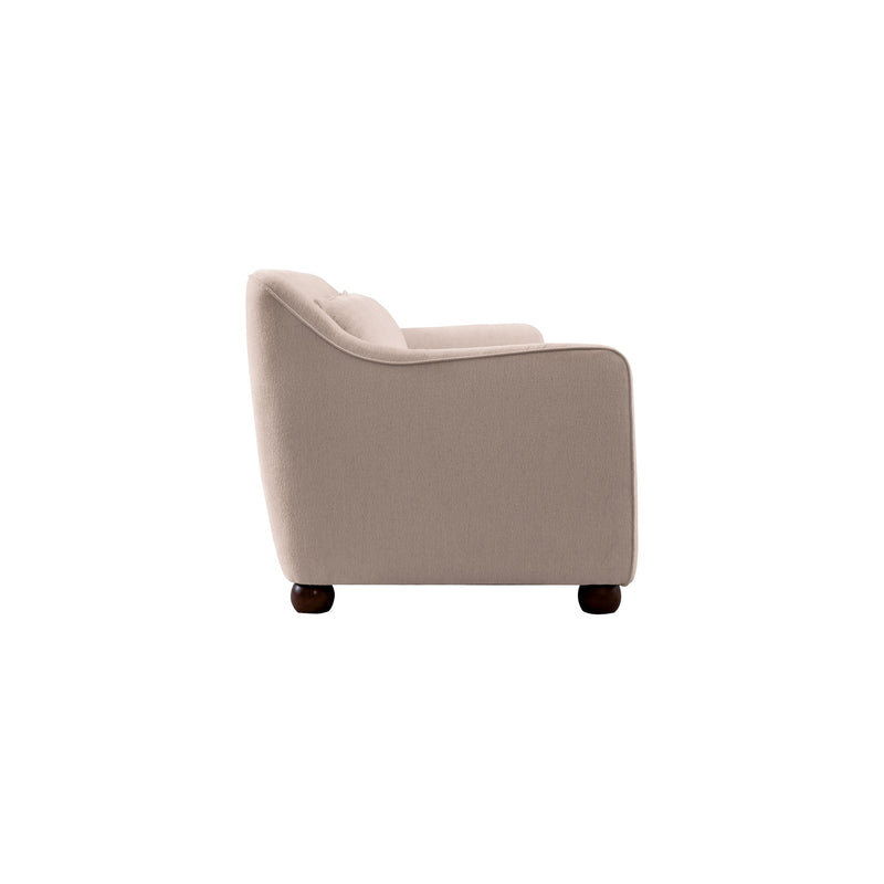 Amira - Stationary Sofa - Beige - JaxCo Furniture