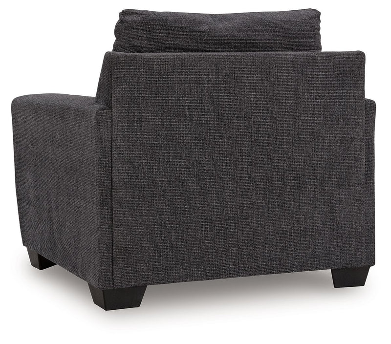 Loreo - Chair - Ebony - JaxCo Furniture