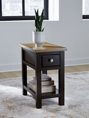 Drazmine - Brown - Chair Side End Table - JaxCo Furniture