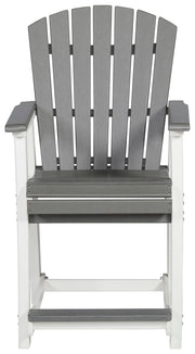 Transville - Gray / White - Barstool (Set of 2) - JaxCo Furniture