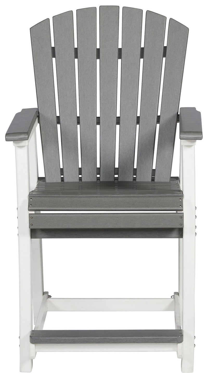 Transville - Gray / White - Barstool (Set of 2) - JaxCo Furniture