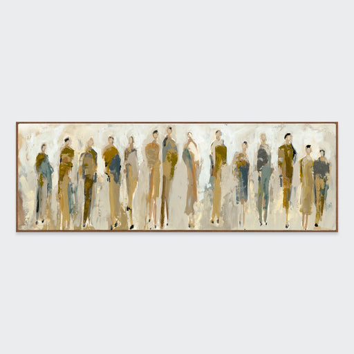 Mass - 72" x 24" Painting Art By Buddy Whitlock - Neutral - JaxCo Furniture