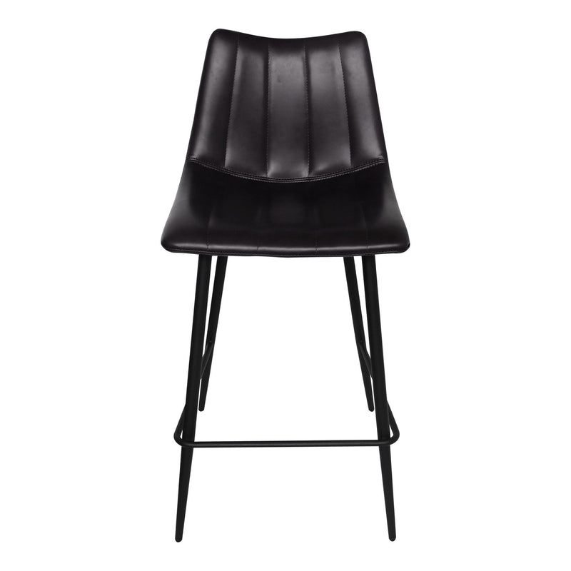 Alibi - Counter Stool (Set of 2) - Matte Black - JaxCo Furniture