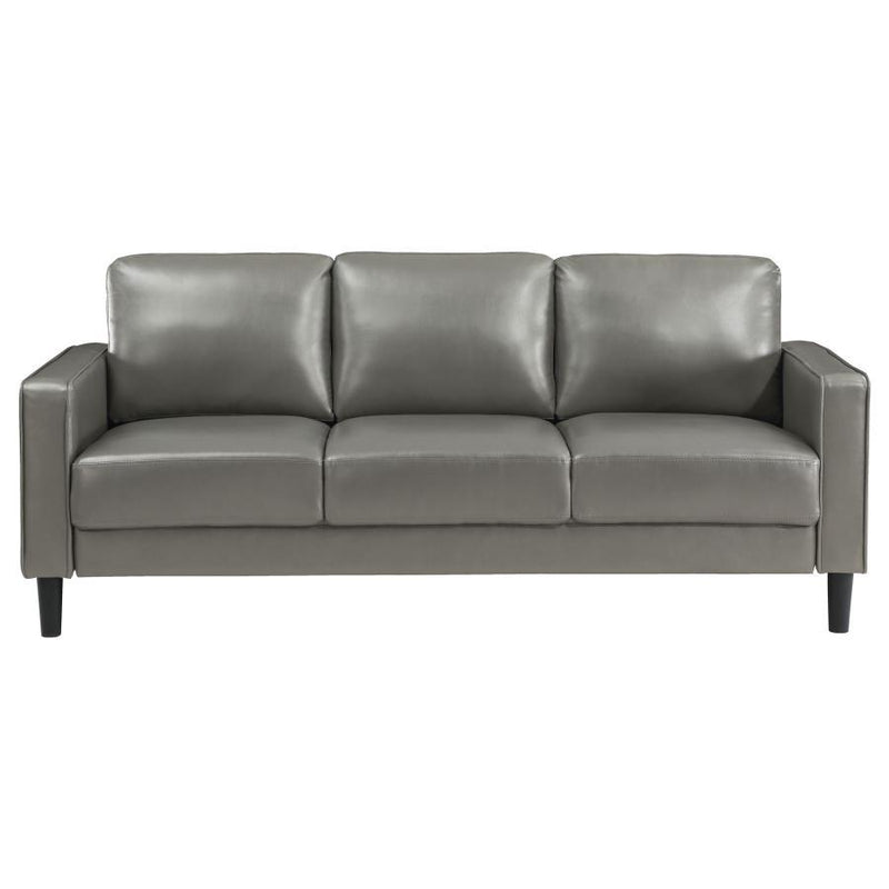 Ruth - Upholstered Track Arm Sofa Set - JaxCo Furniture