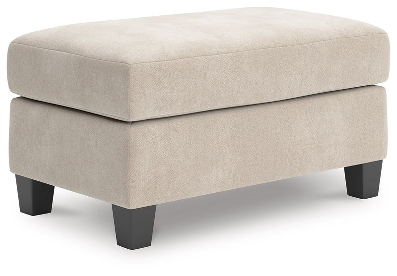 Willarae - Taupe - Ottoman - JaxCo Furniture