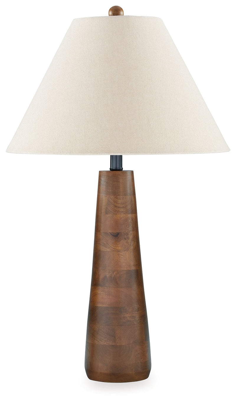 Danset - Wood Lamp - JaxCo Furniture