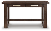 Breckington - Dark Brown - Home Office Desk - JaxCo Furniture