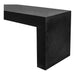 Lazarus - Outdoor Bench - Black - JaxCo Furniture