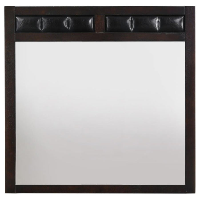 Carlton - Upholstered Rectangular Mirror - JaxCo Furniture