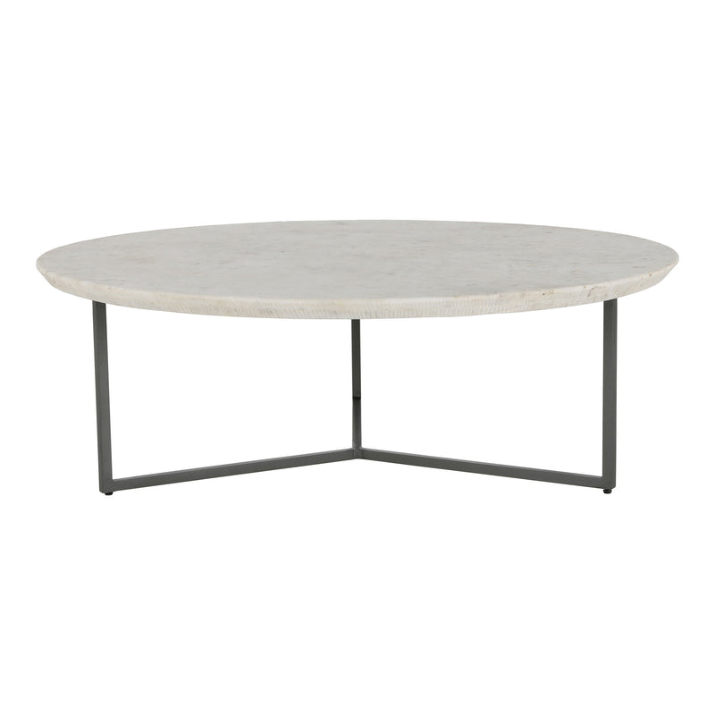 Chloe - Marble Coffee Table - White - JaxCo Furniture