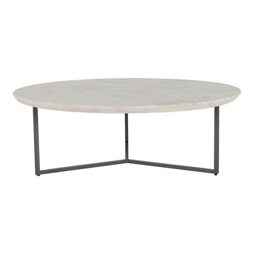 Chloe - Coffee Table Marble - White - JaxCo Furniture