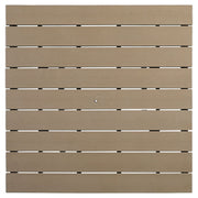 Fairen Trail - Black / Driftwood - Square Counter TBL w/Umb OPT - JaxCo Furniture