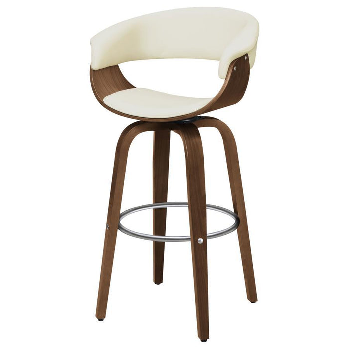 Zion - Upholstered Swivel Bar Stool - JaxCo Furniture