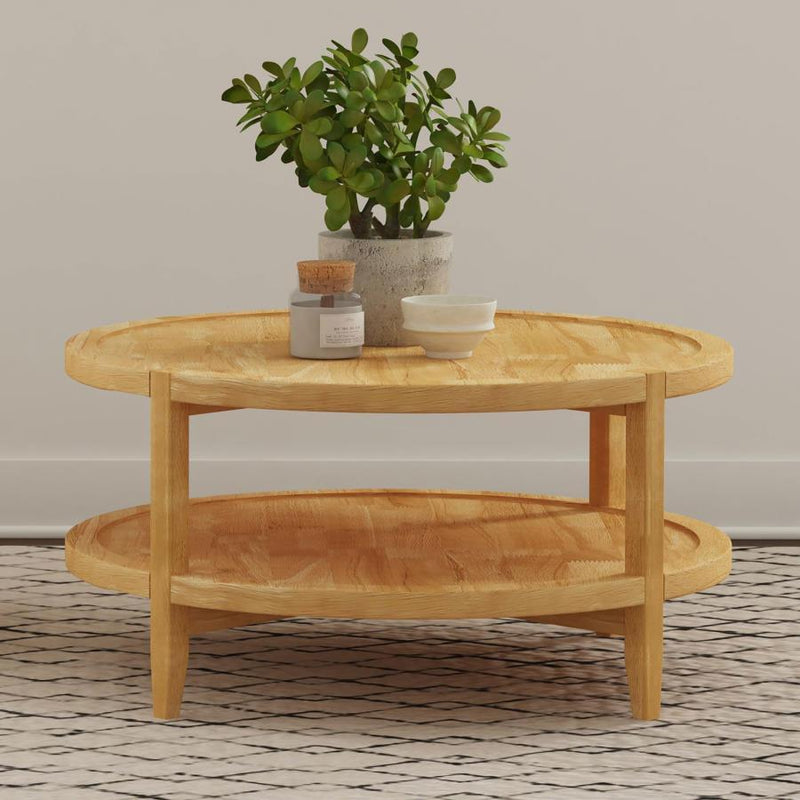 Camillo - Round Solid Wood Table - JaxCo Furniture