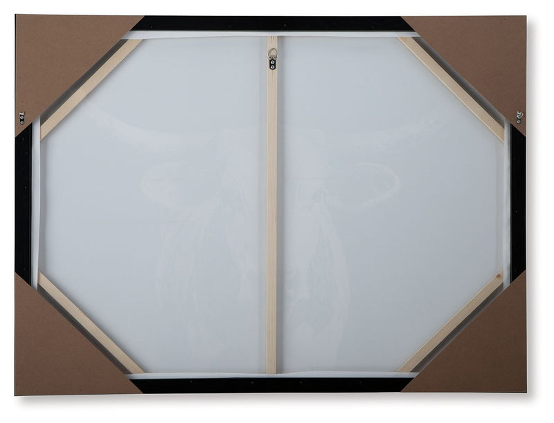 Harlandale - Black / White / Brown - Wall Art - JaxCo Furniture