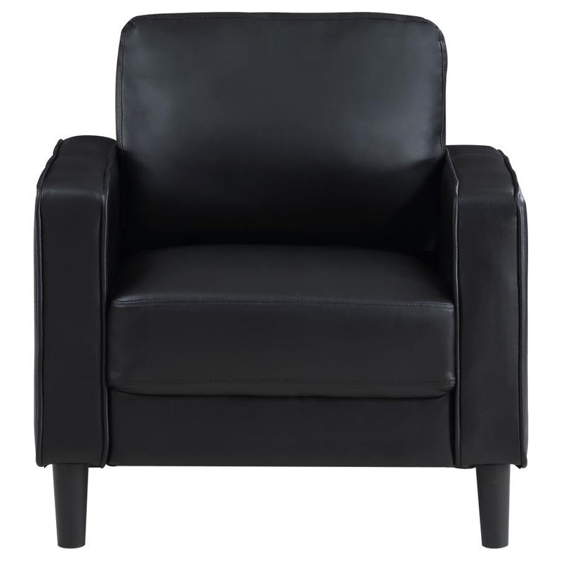 Ruth - Upholstered Track Arm Accent Chair - JaxCo Furniture