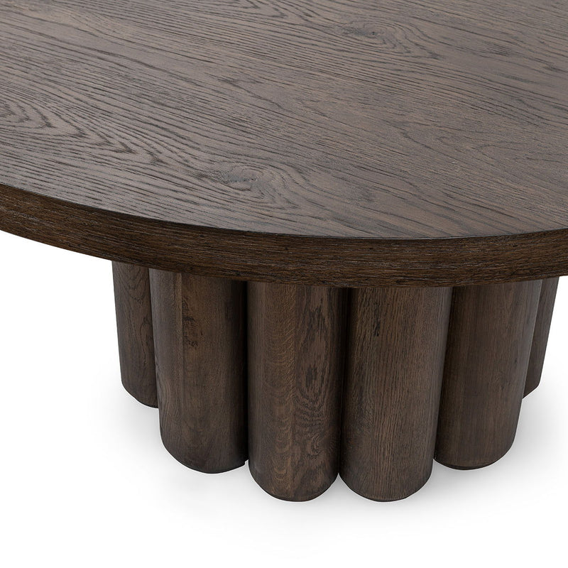 Tiber - Round Dining Table - JaxCo Furniture