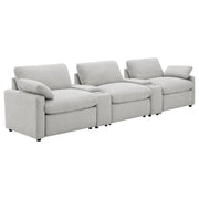 Collins - 5-Piece Power Reclining Home Theater Seating - JaxCo Furniture