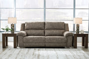 Laresview - Fossil - 2 Seat Reclining Sofa - JaxCo Furniture